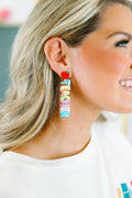Shape Young Minds Earrings, Multi
