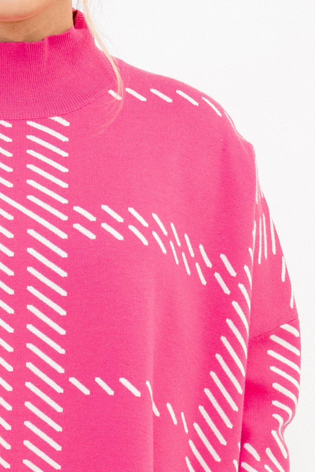 Share Your Story Sweater, Pink