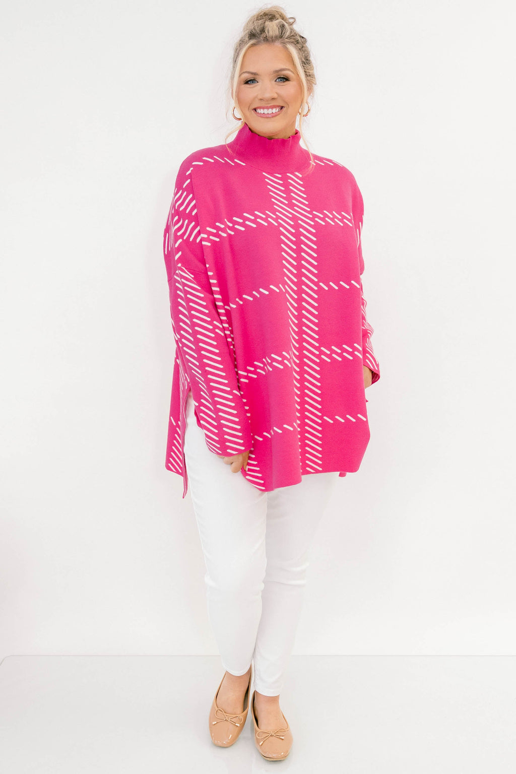 Share Your Story Sweater, Pink