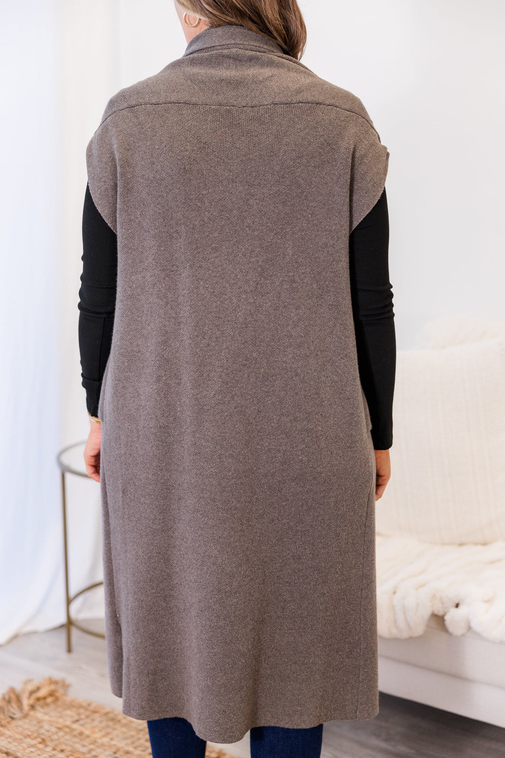 She's So Cute Cardigan, Grey