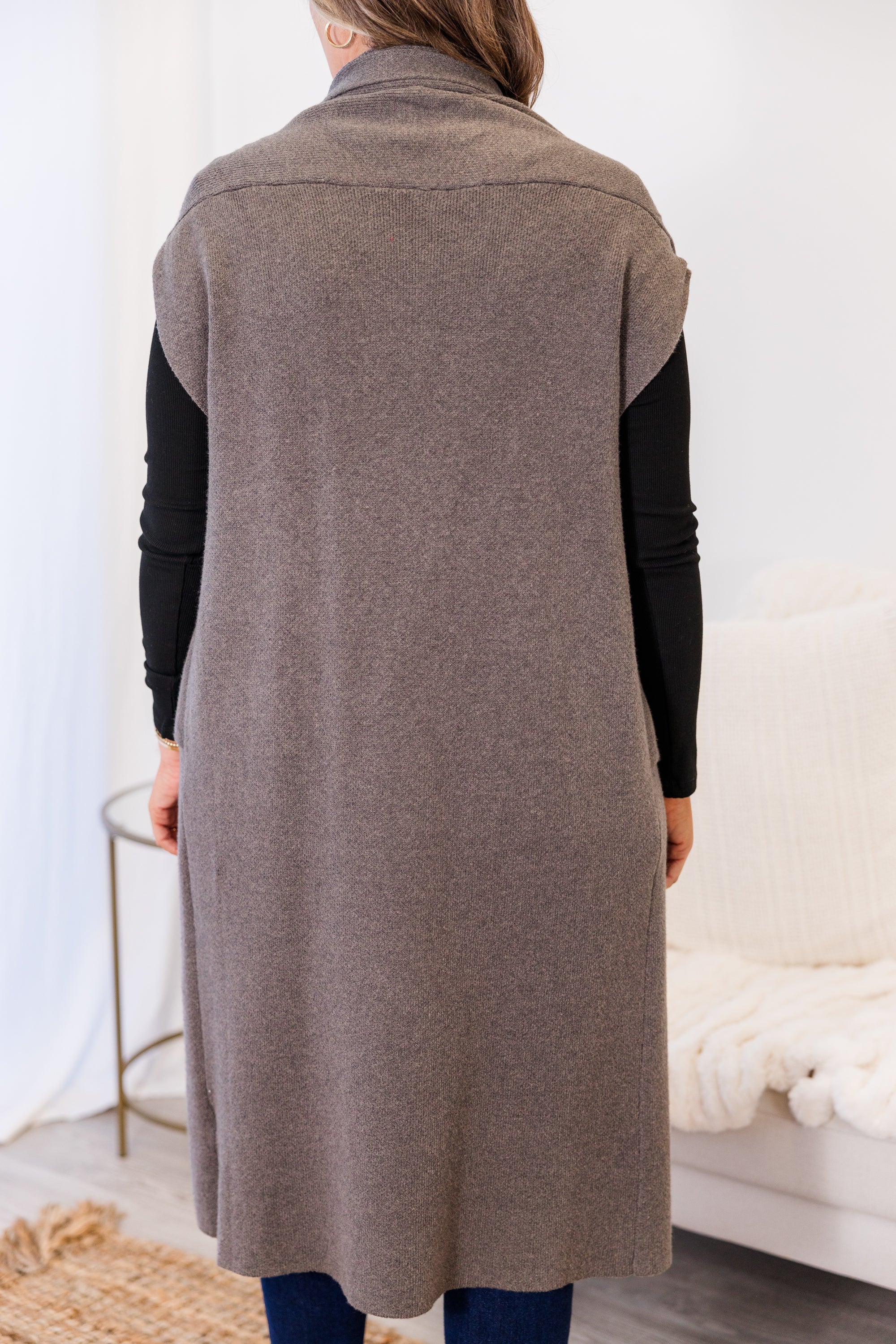She's So Cute Cardigan, Grey