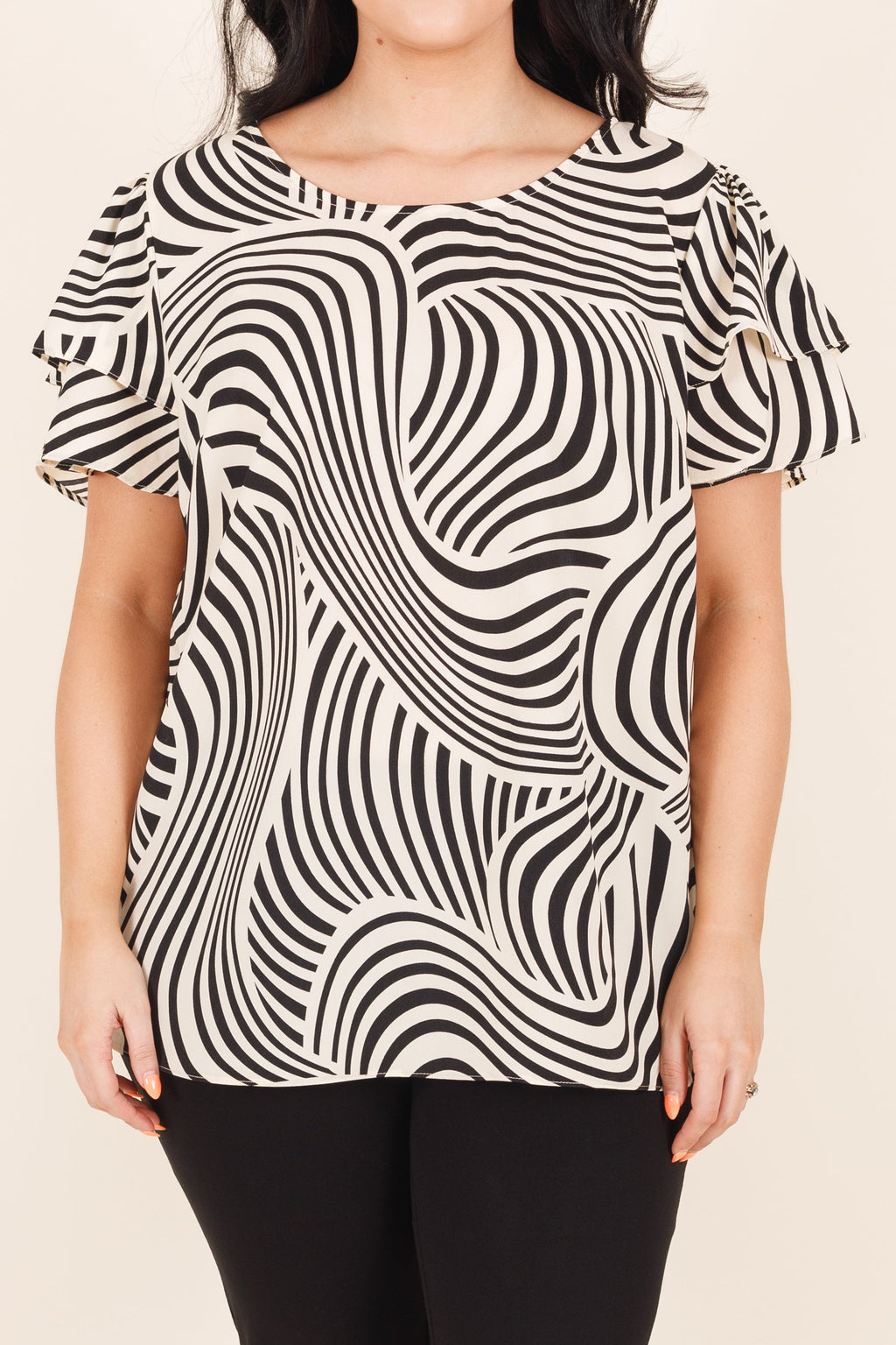 She's Wild Top, Black GEO