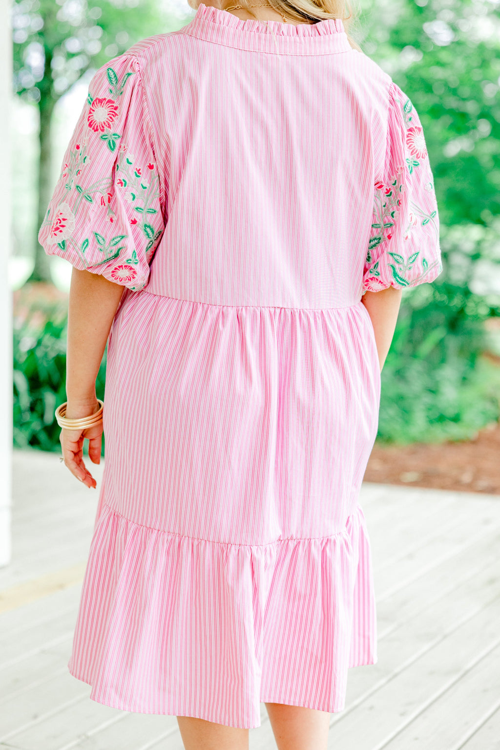 Sheer Romance Dress, Pink