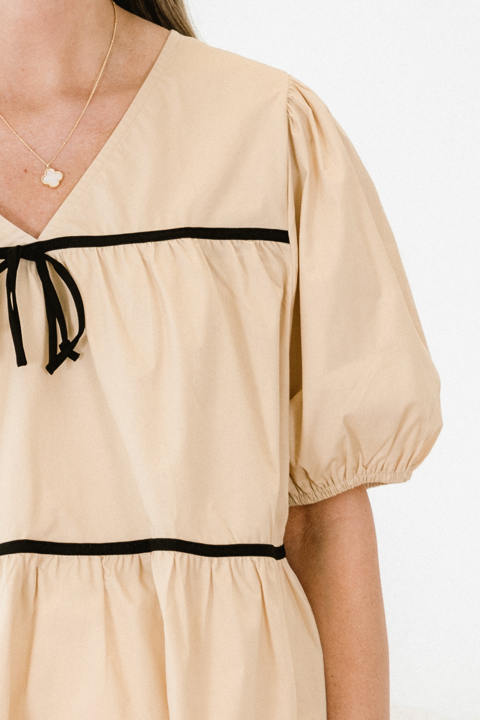 Shell Seeker Top, Taupe