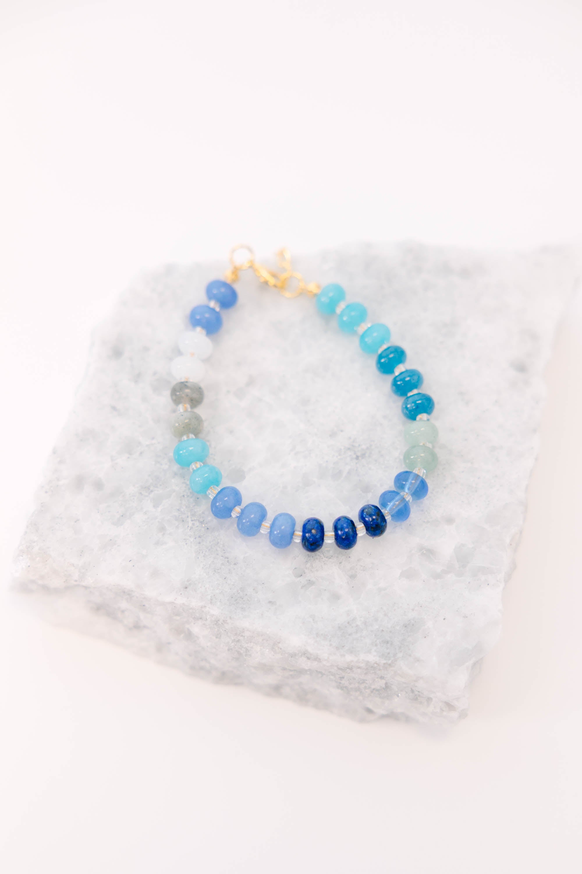 Shoreline Shimmer Bracelet, Blue