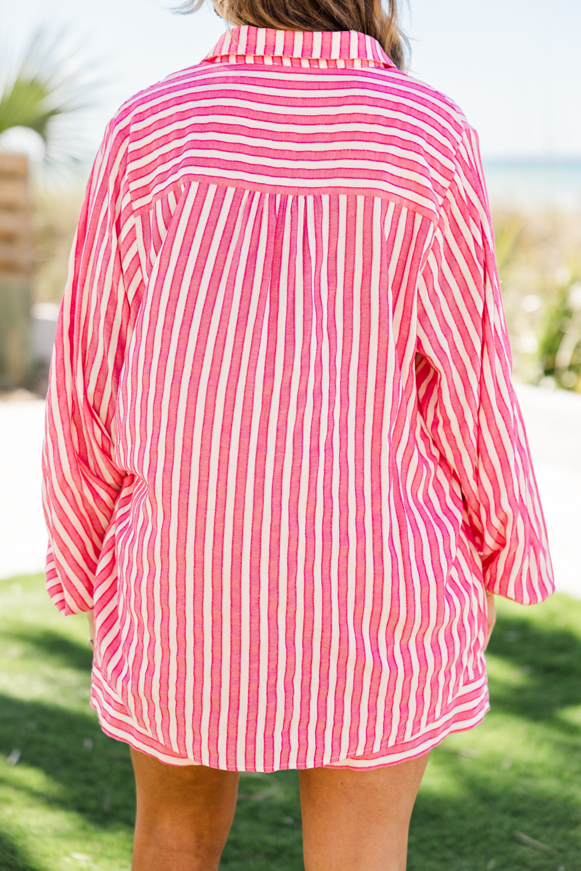 Shout It Top, Pink