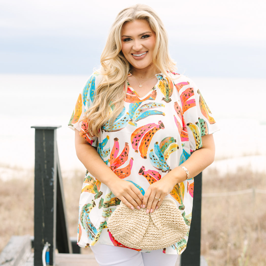 Show Me The Sunshine Top, Ivory
