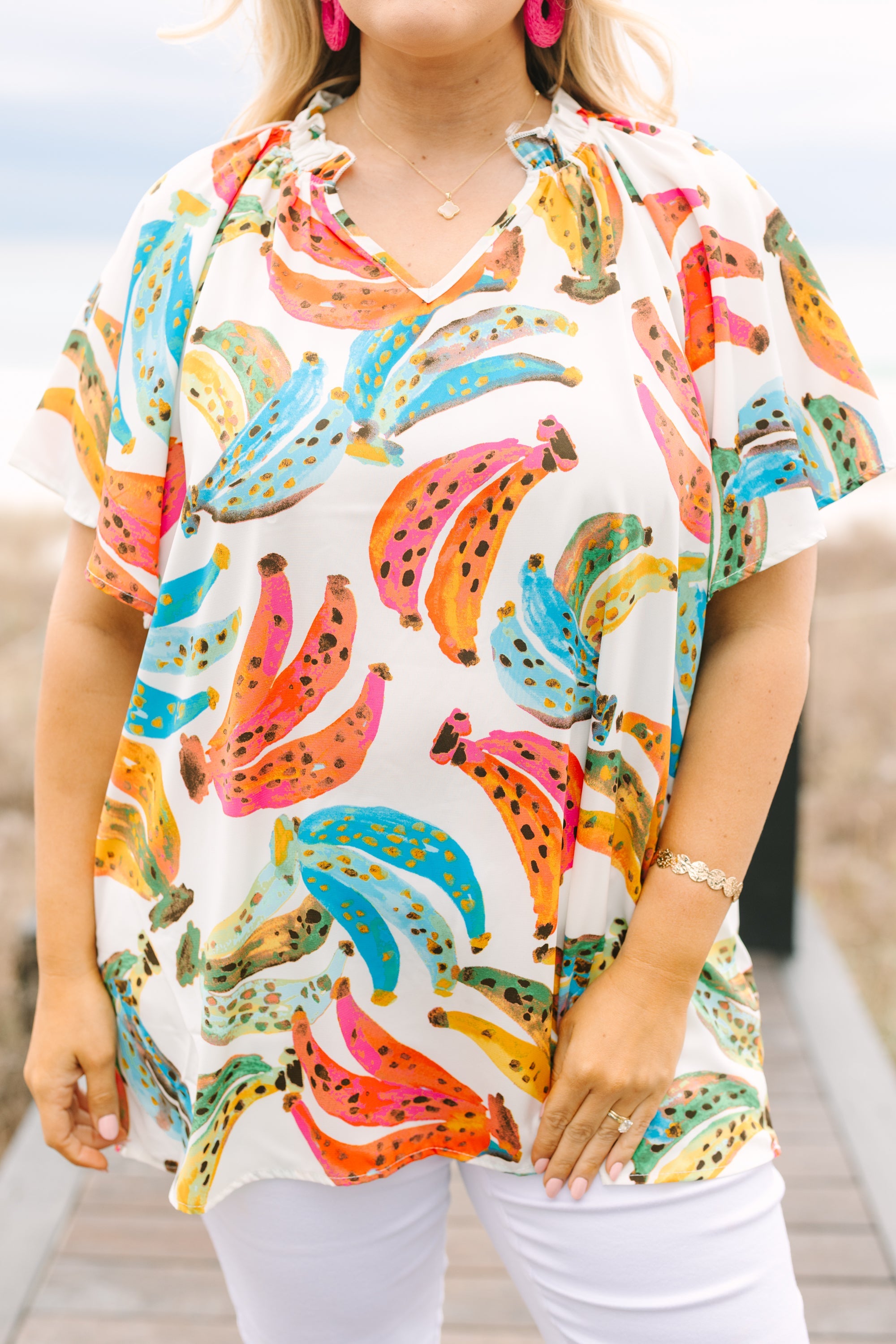 Show Me The Sunshine Top, Ivory