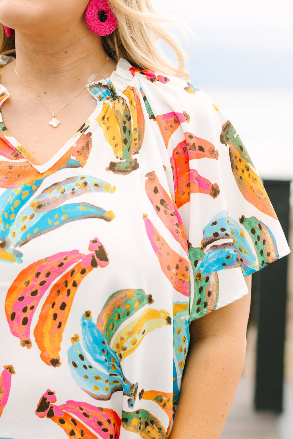 Show Me The Sunshine Top, Ivory