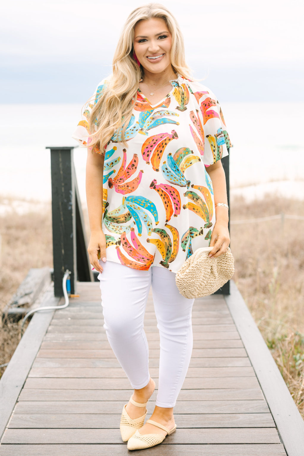 Show Me The Sunshine Top, Ivory