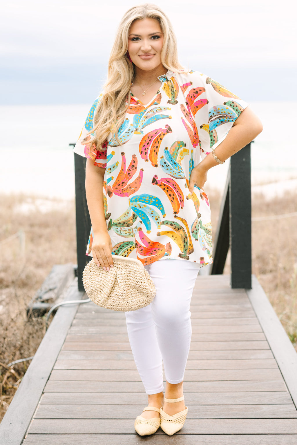 Show Me The Sunshine Top, Ivory
