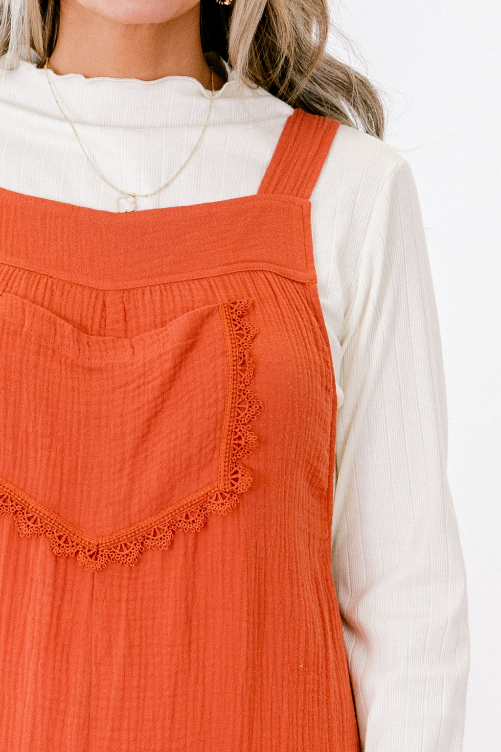 Signature Look Jumpsuit, Rust