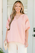 Simple And Gorgeous Top, Pink