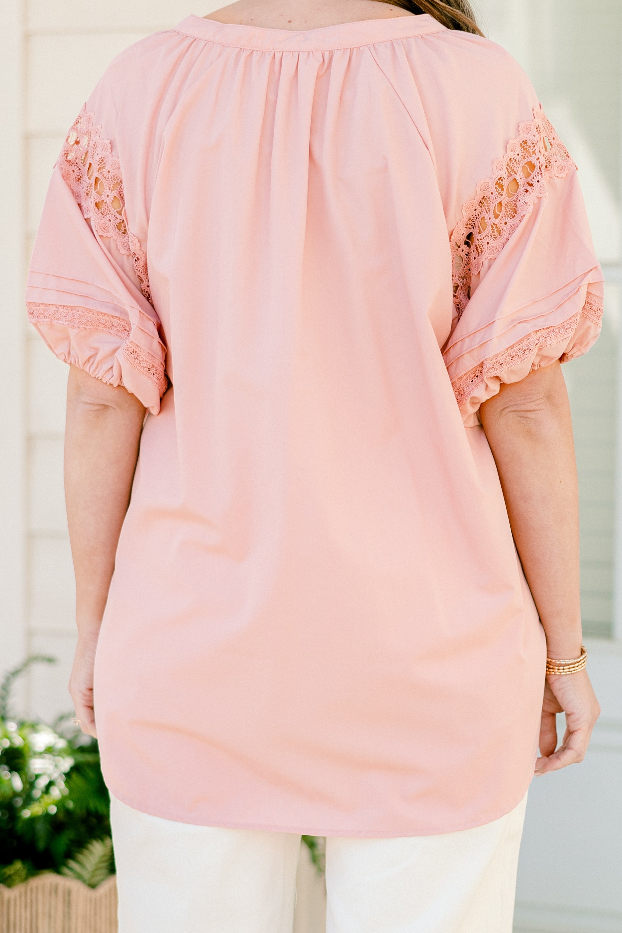 Simple And Gorgeous Top, Pink