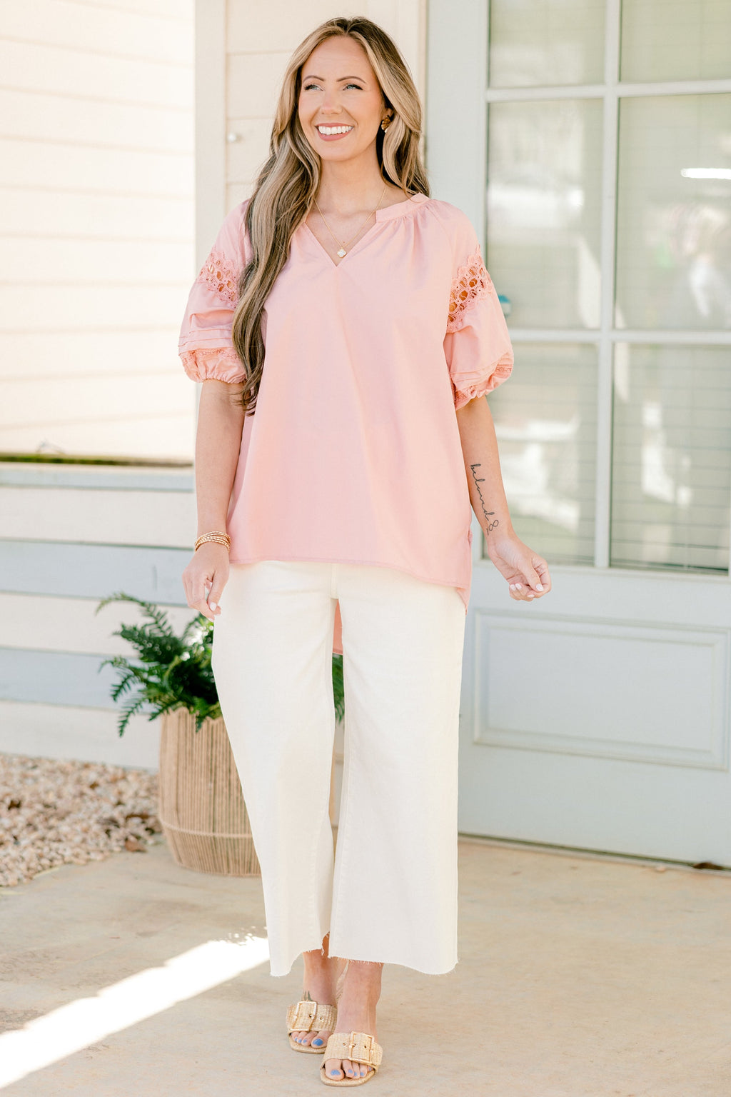 Simple And Gorgeous Top, Pink