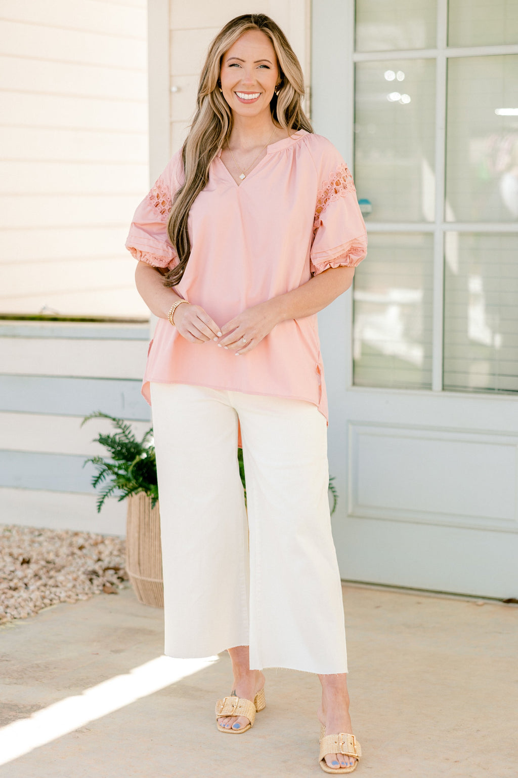 Simple And Gorgeous Top, Pink