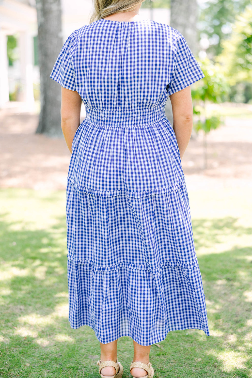 Simple Intentions Dress, Navy Blue