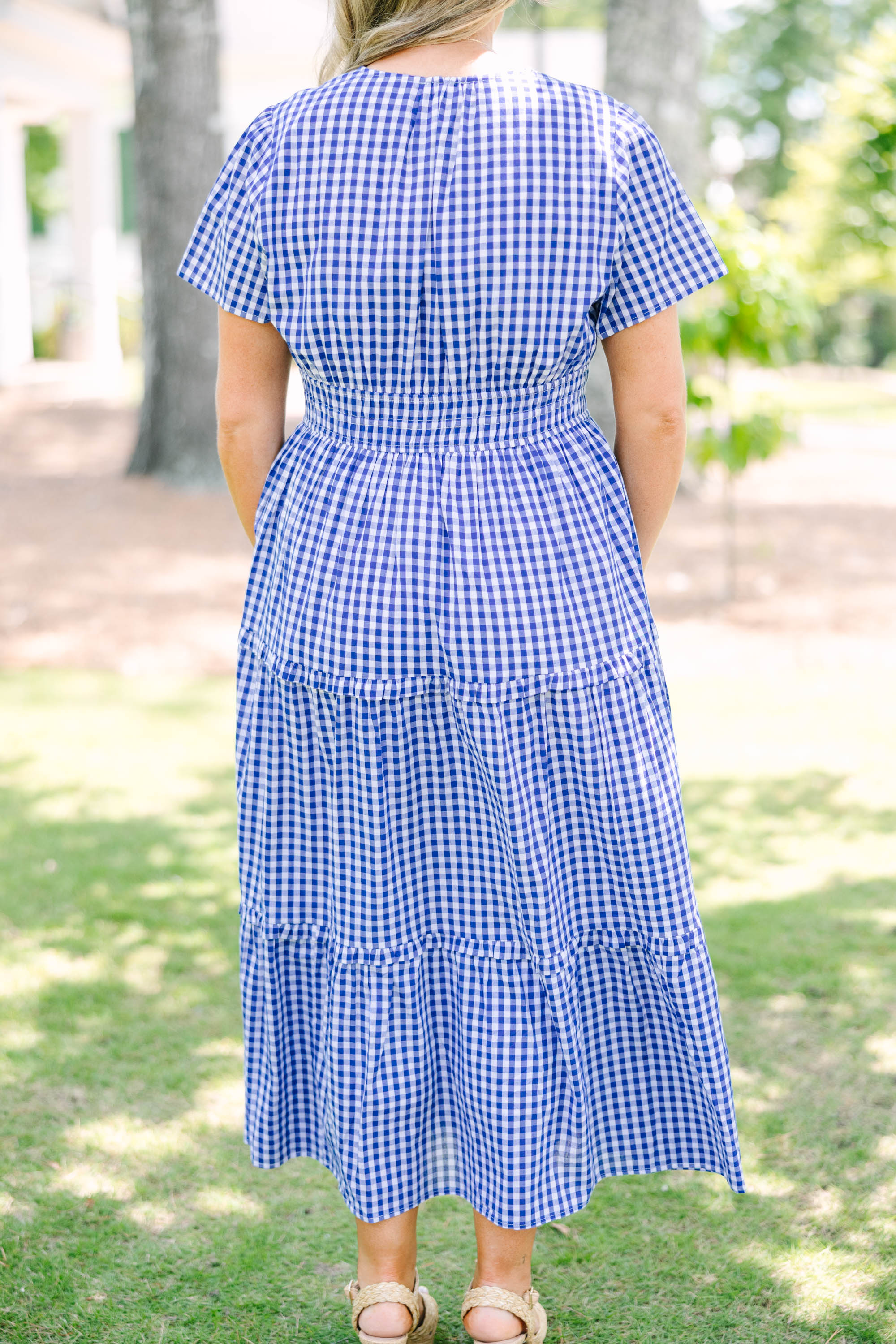 Simple Intentions Dress, Navy Blue