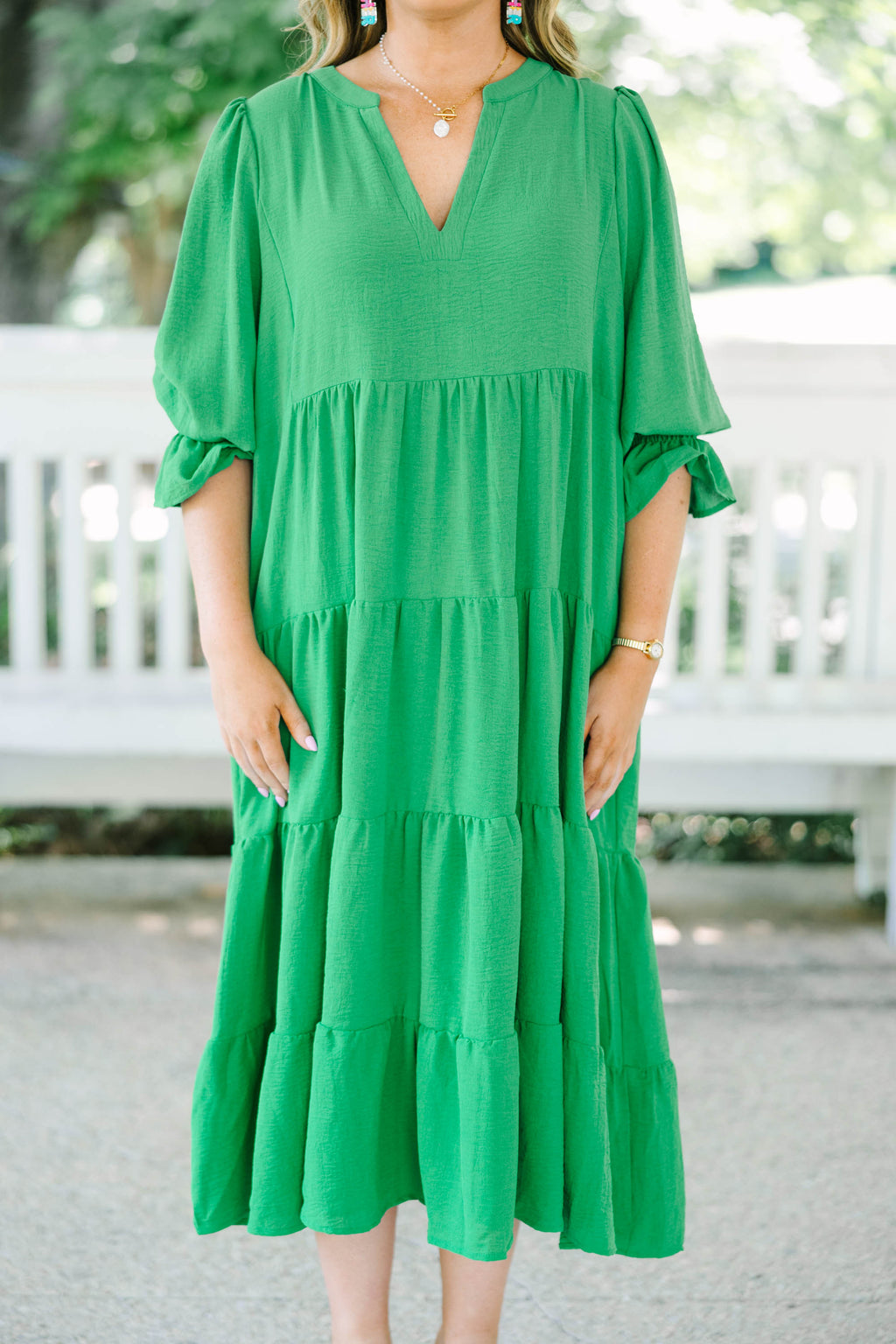 Simply The One Dress, Green