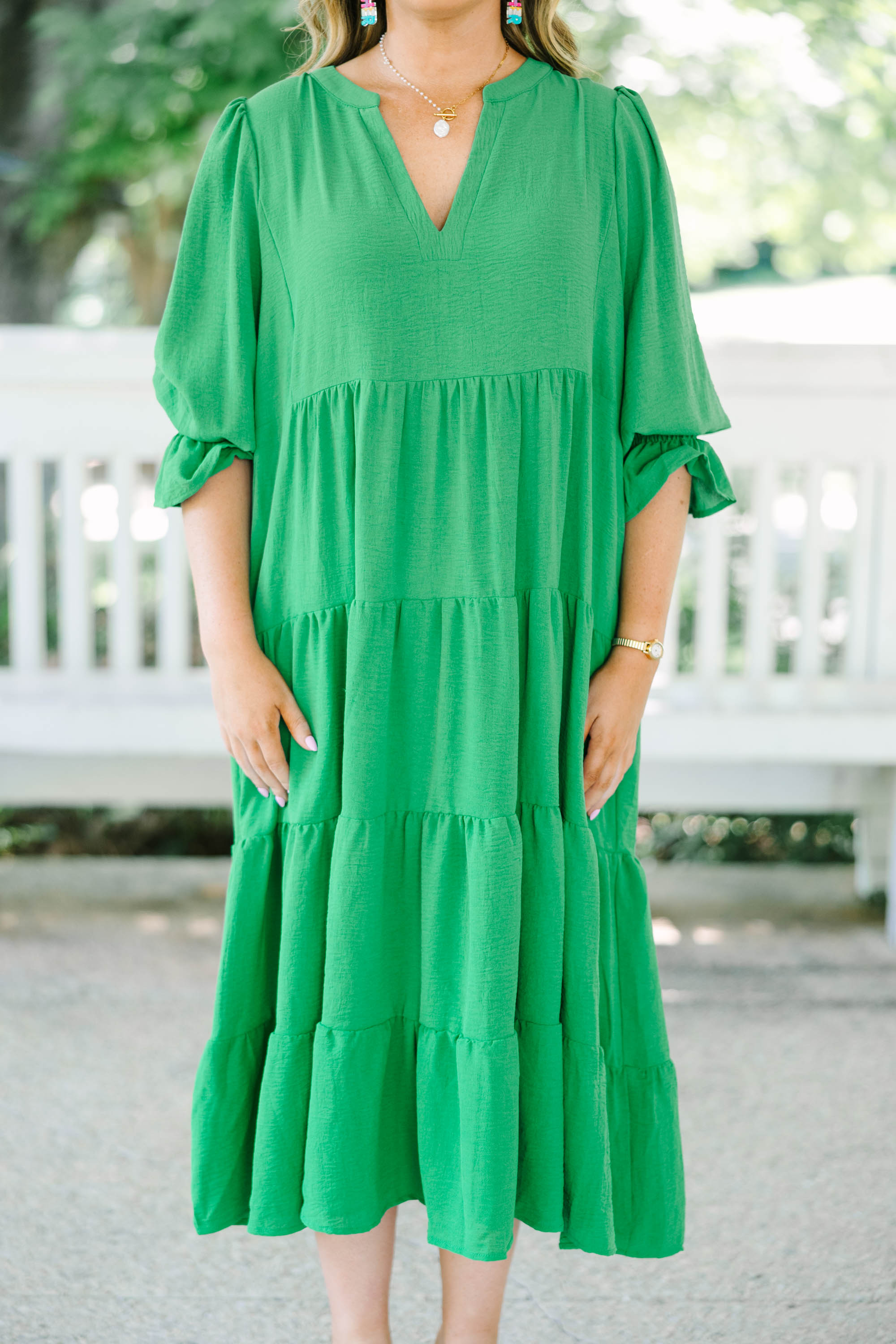 Simply The One Dress, Green