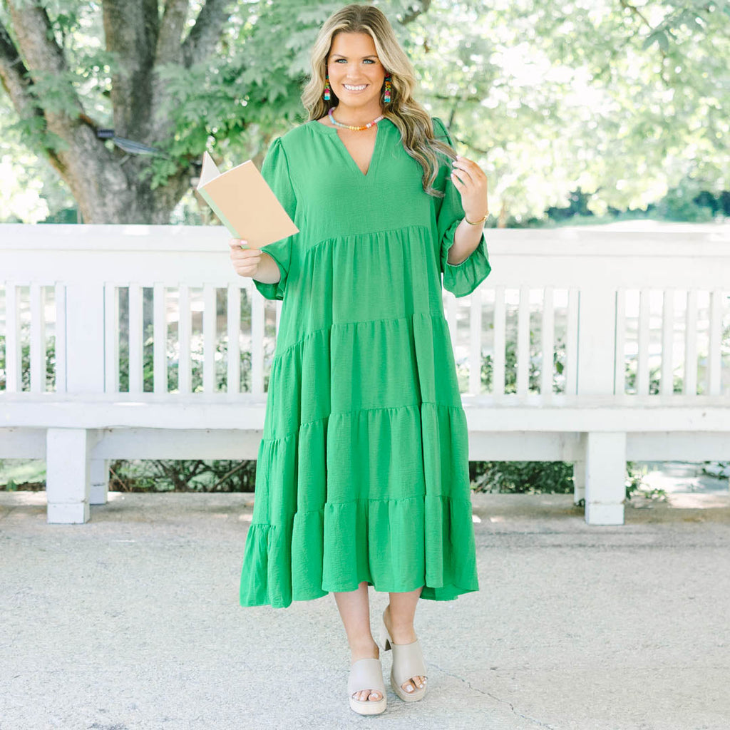 Simply The One Dress, Green