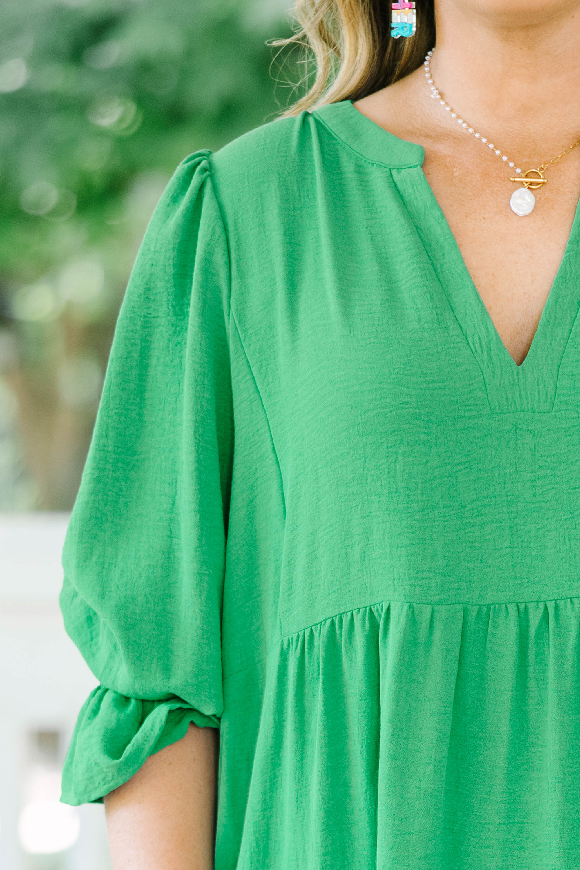 Simply The One Dress, Green