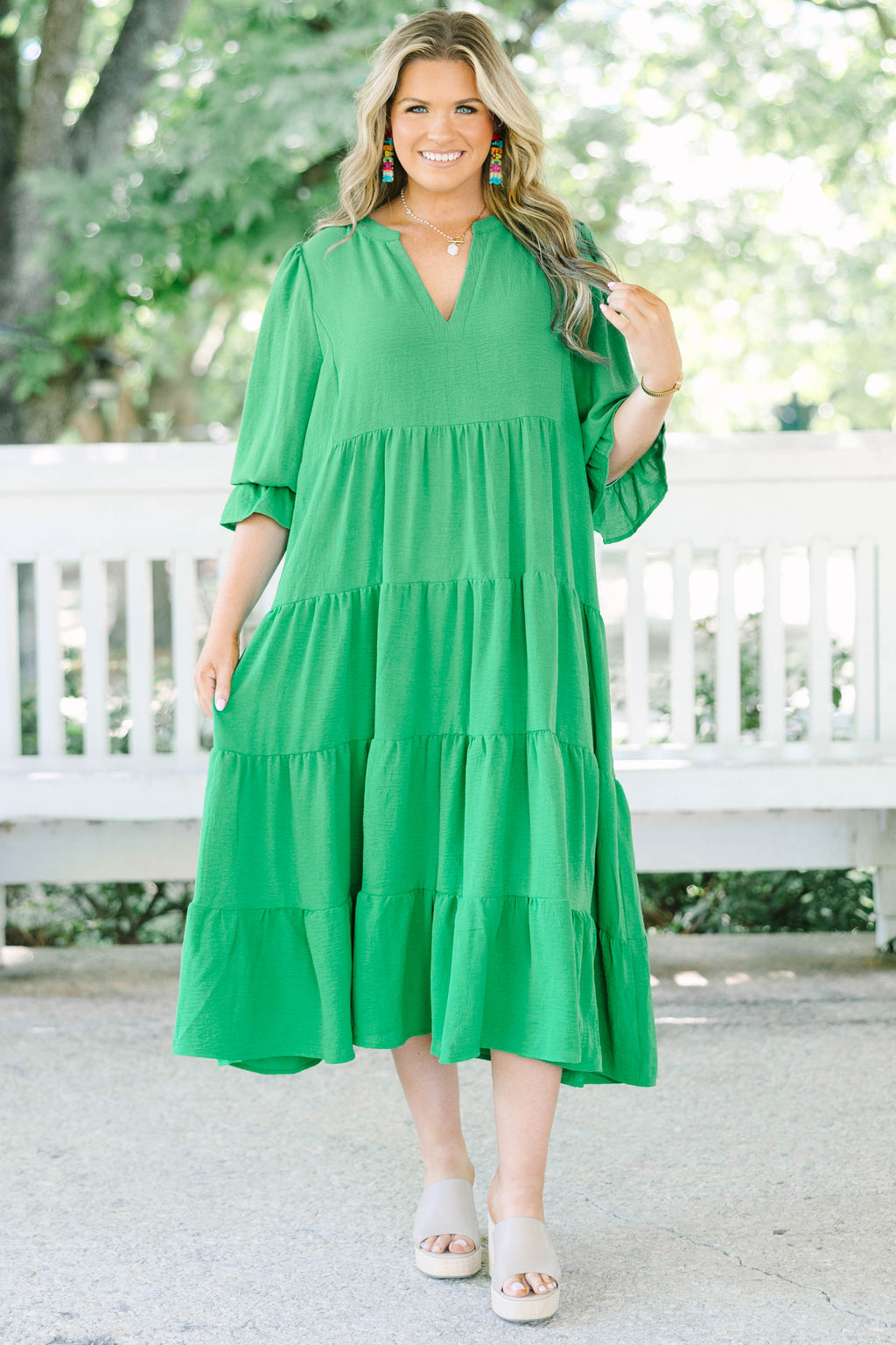 Simply The One Dress, Green