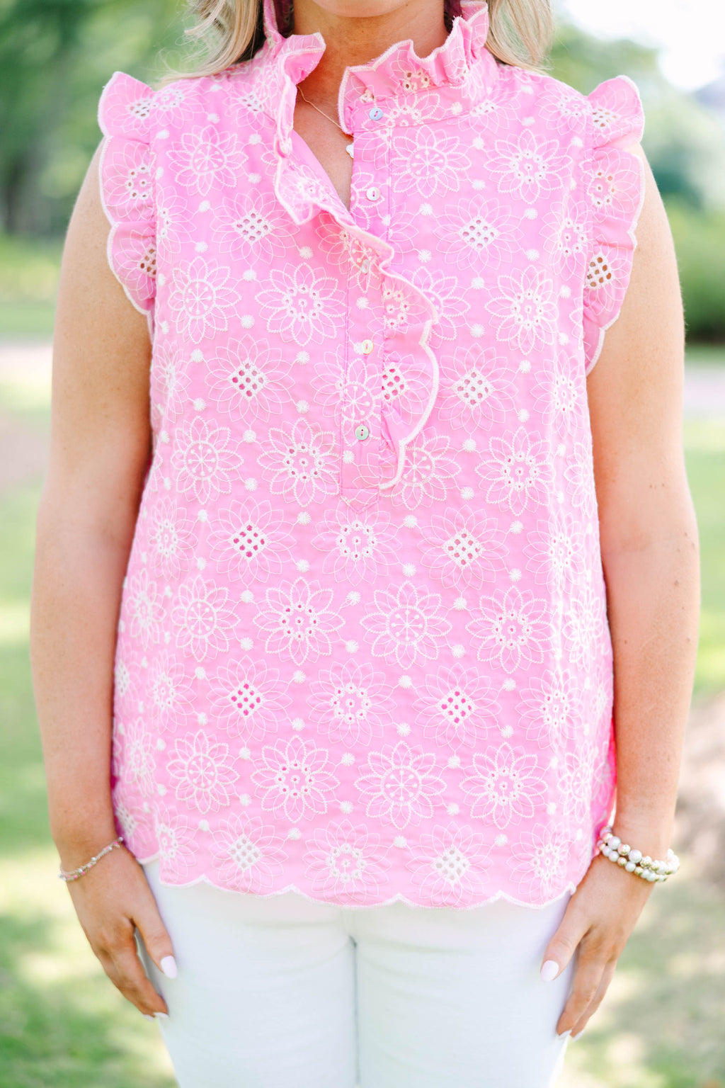 Simply The One Top, Pink