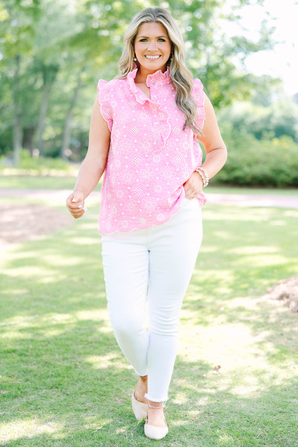 Simply The One Top, Pink
