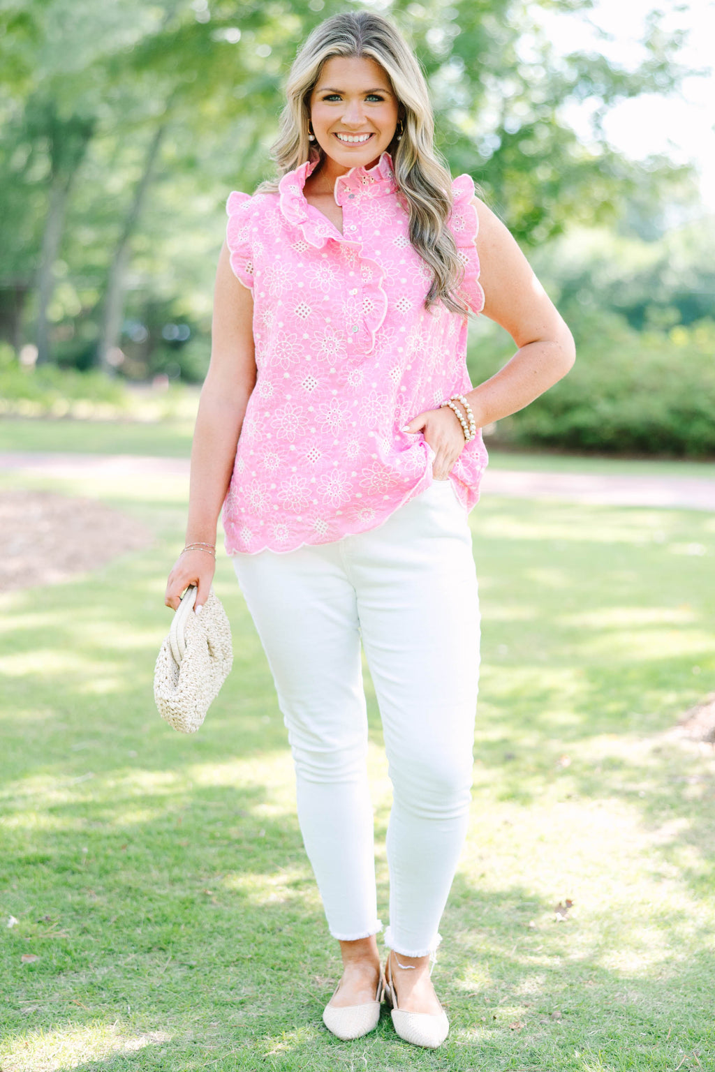 Simply The One Top, Pink