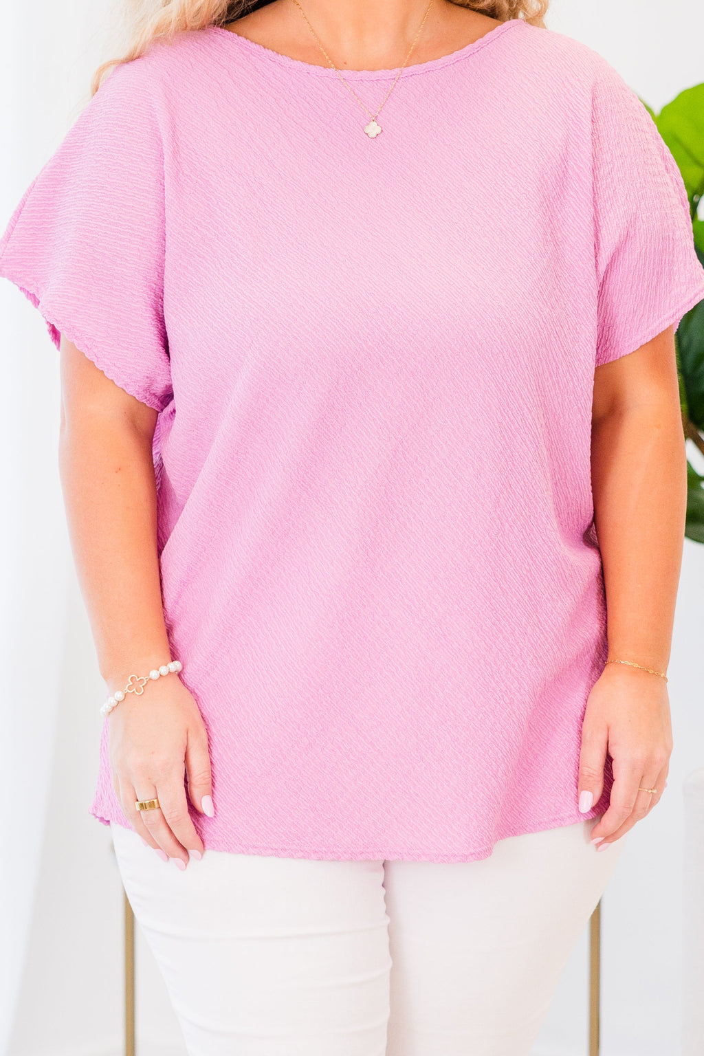 Simply You And I Top, Pink