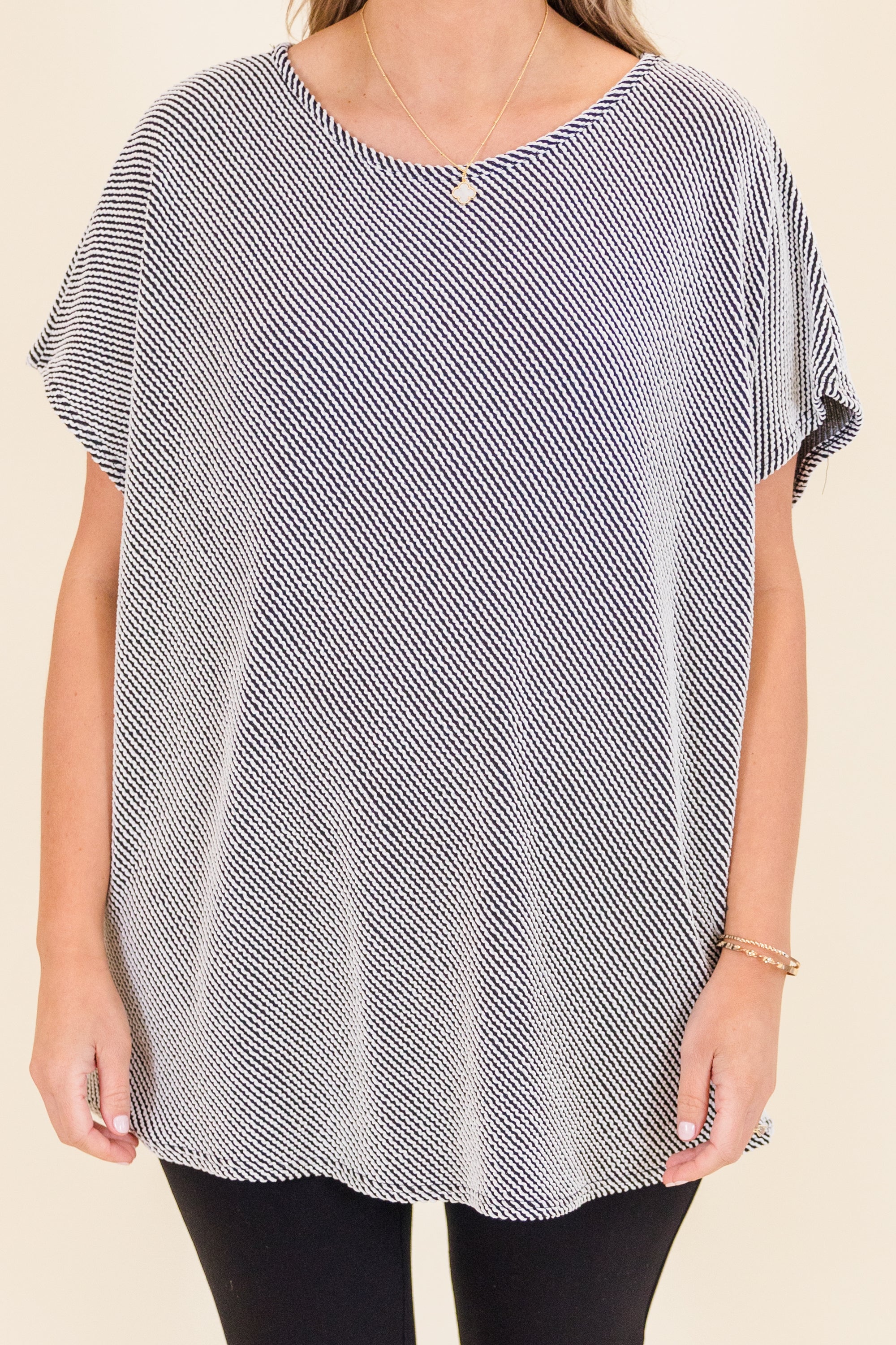 Simply and Beautifully Me Top, Black