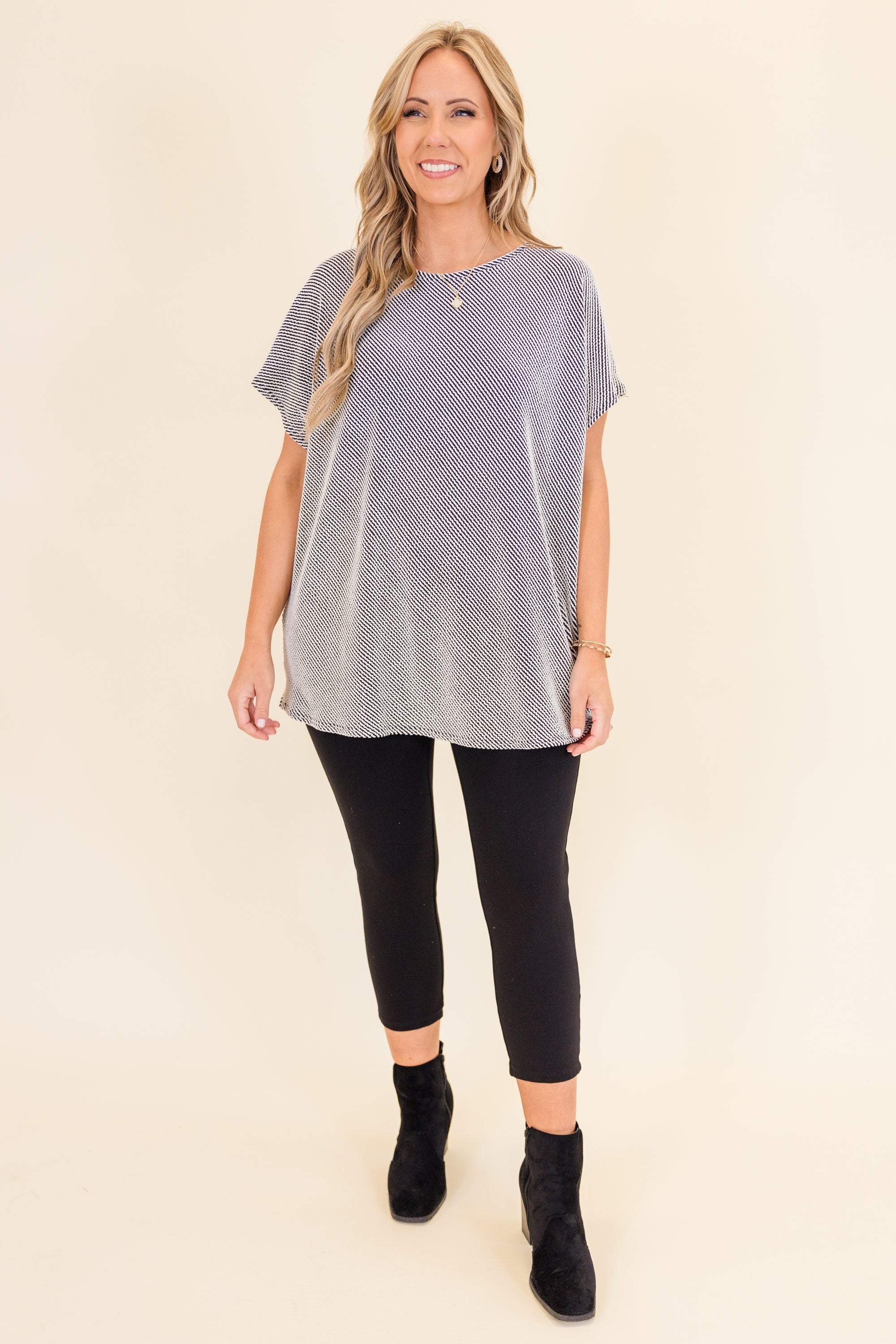 Simply and Beautifully Me Top, Black