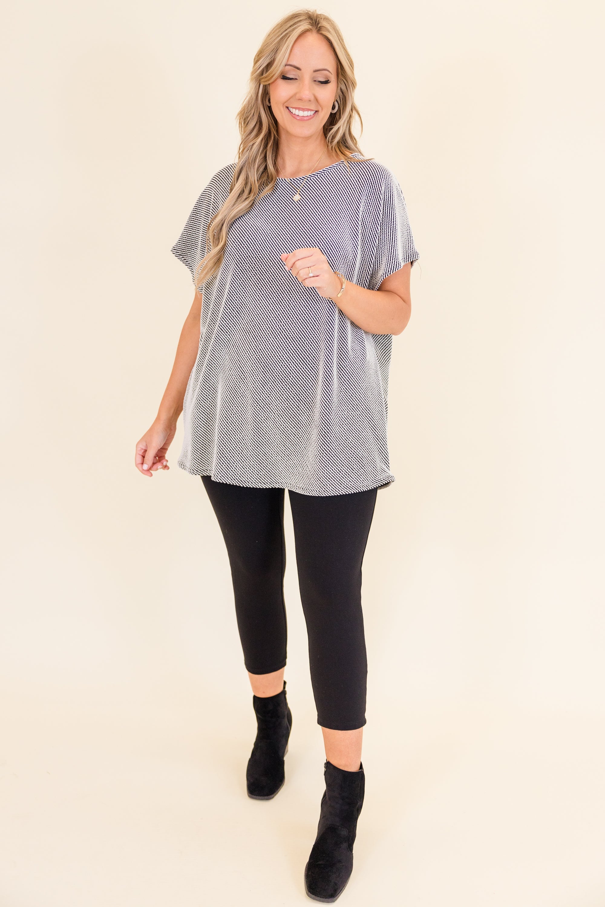 Simply and Beautifully Me Top, Black