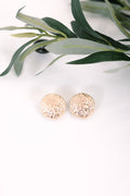 Since You Spoke Earrings, Gold