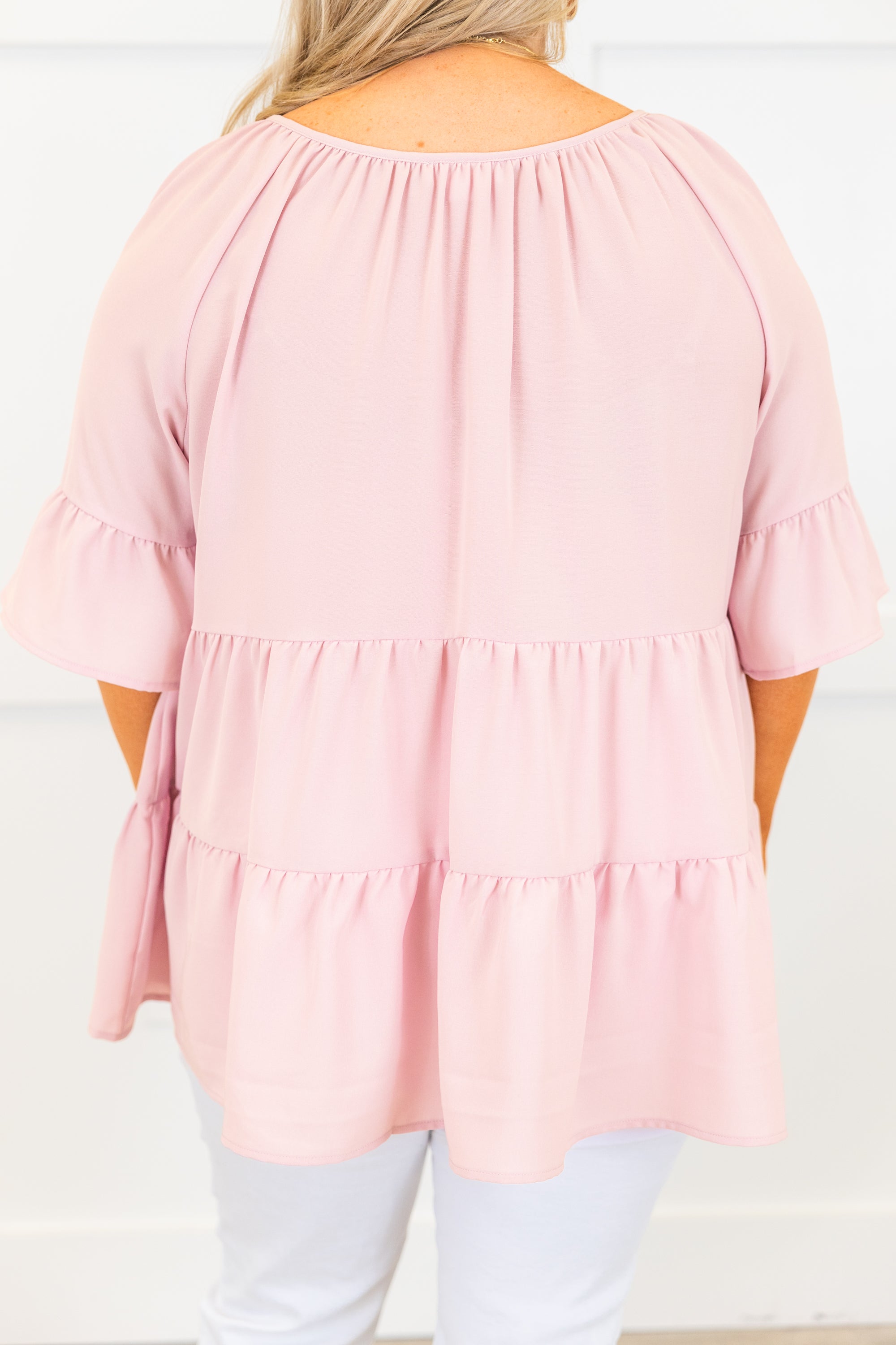 Siren Song Top, Dusty Pink