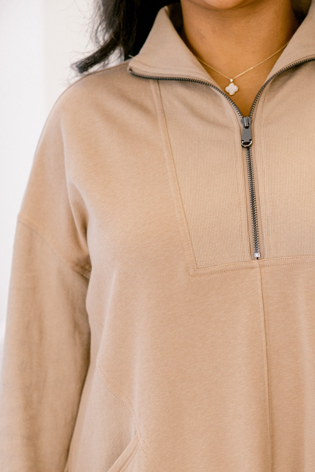 Slow It Down Dress, Light Brown