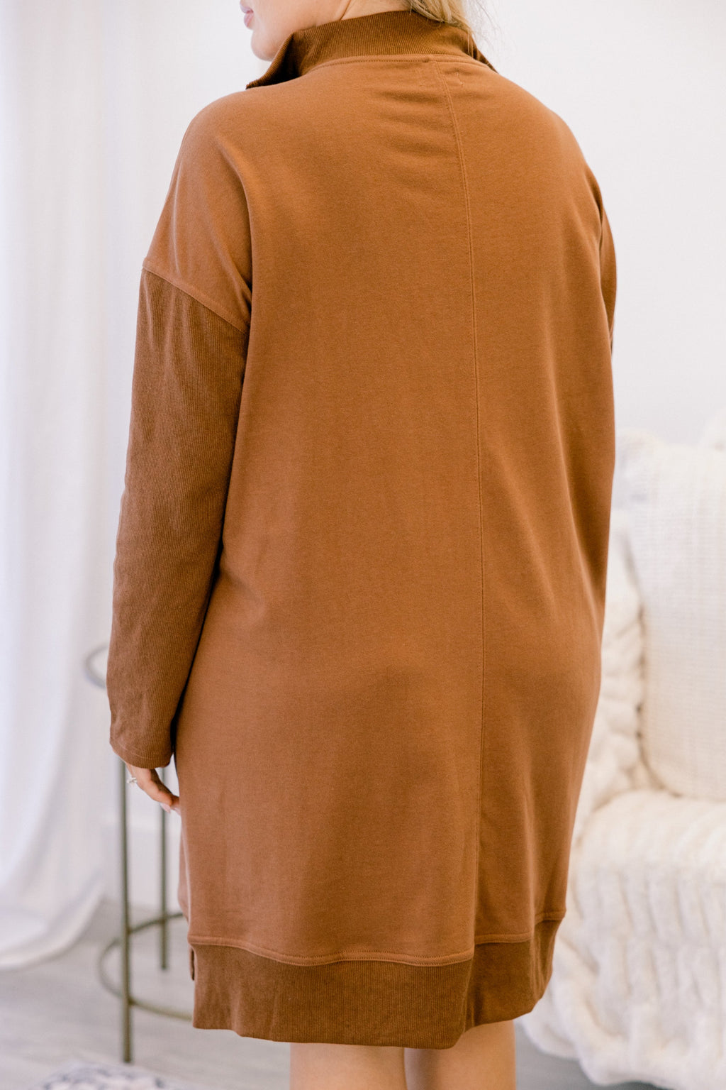 Slow It Down Dress, Mocha
