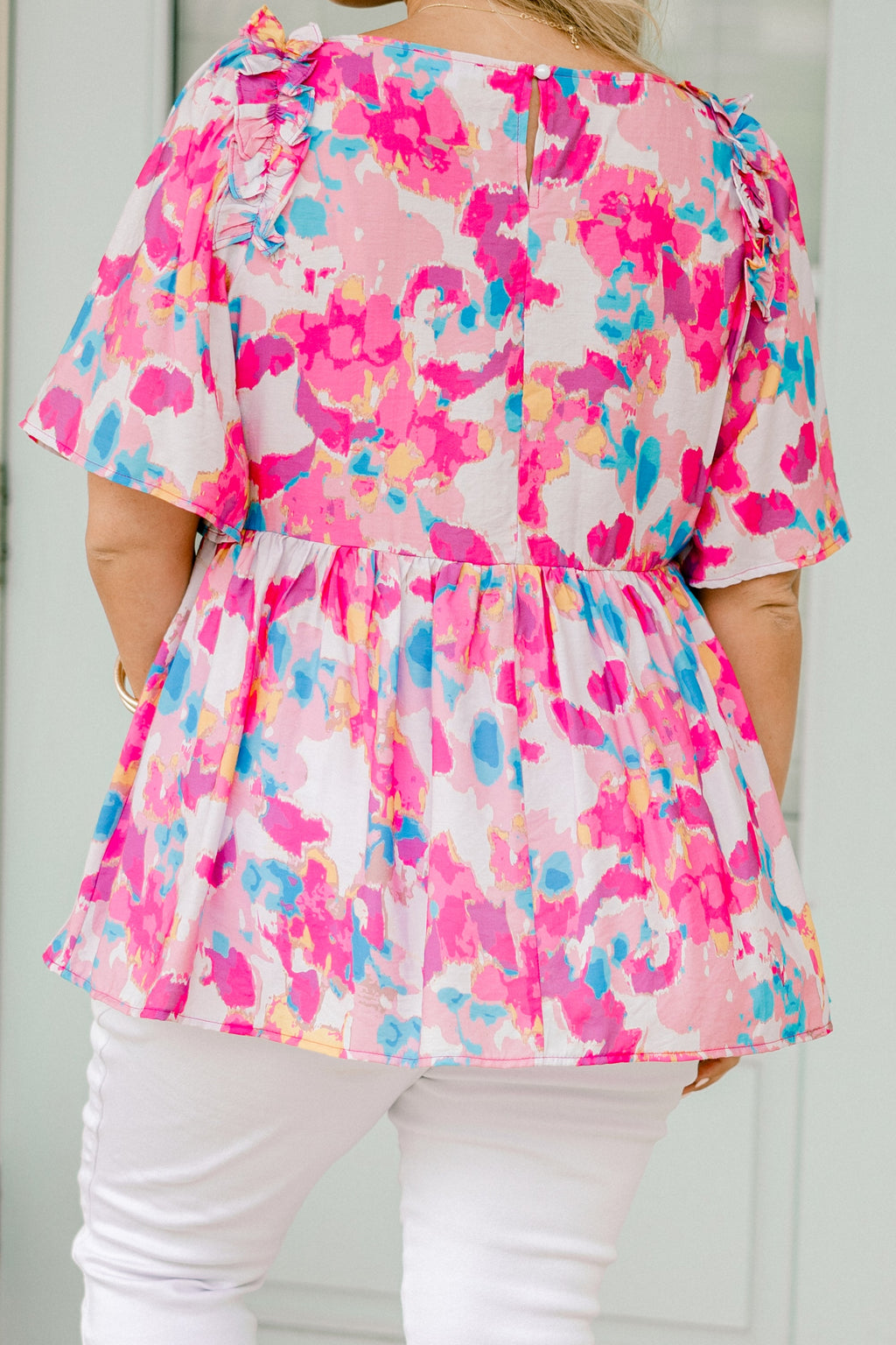 Slower Days Top, Pink