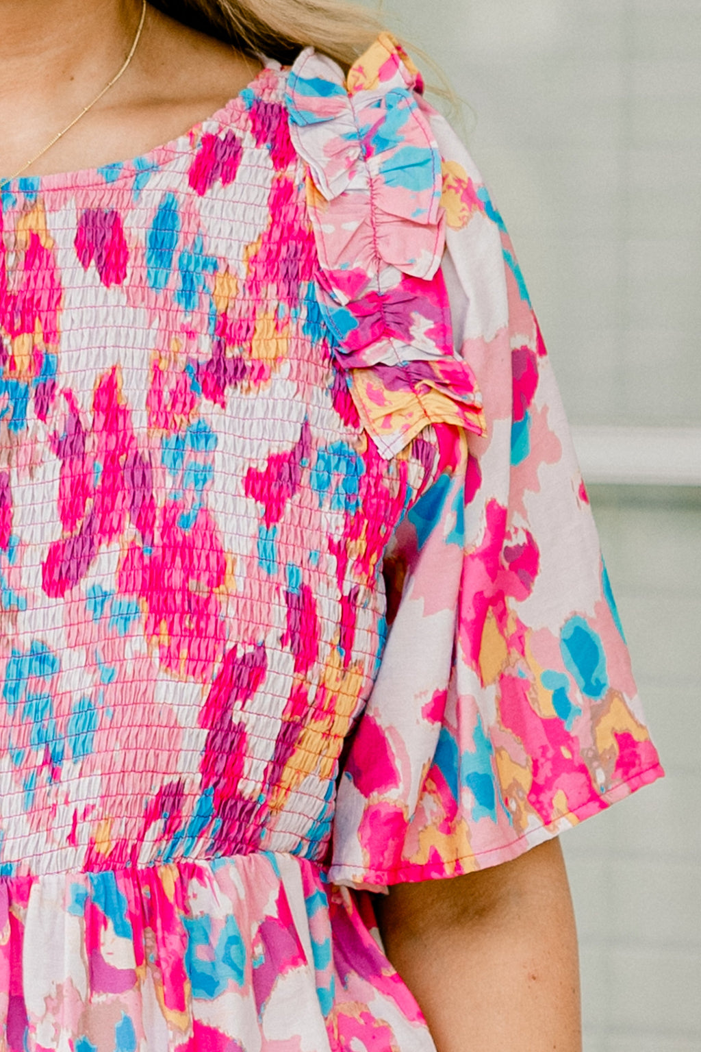 Slower Days Top, Pink
