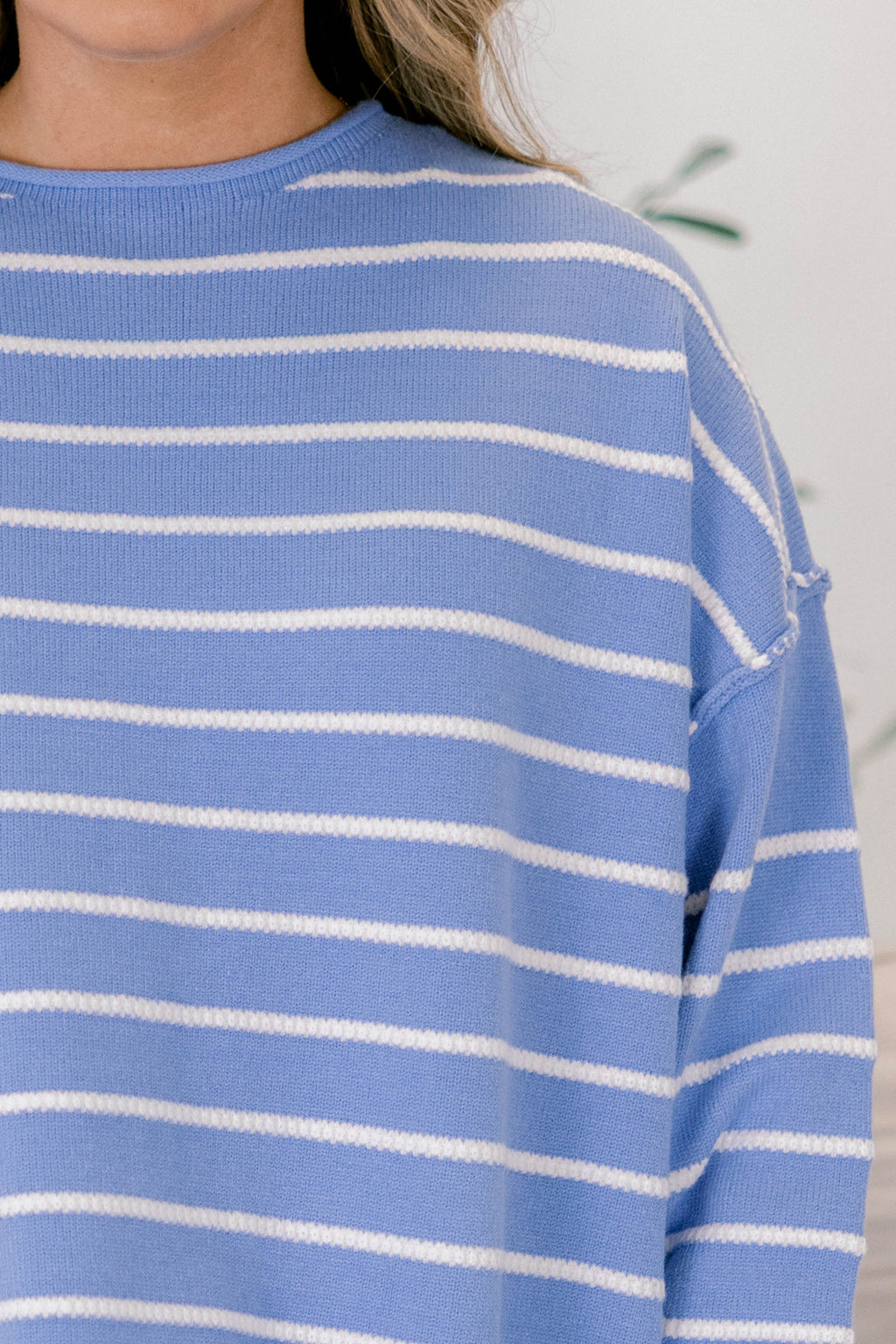Slumber Party Time Sweater, Blue