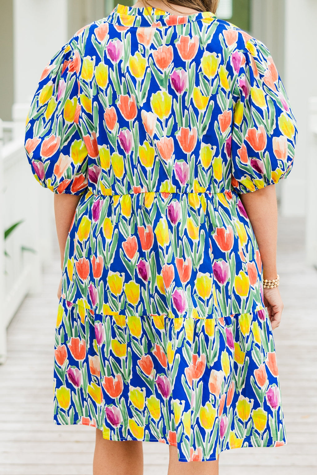 Smiles On Repeat Dress, Blue