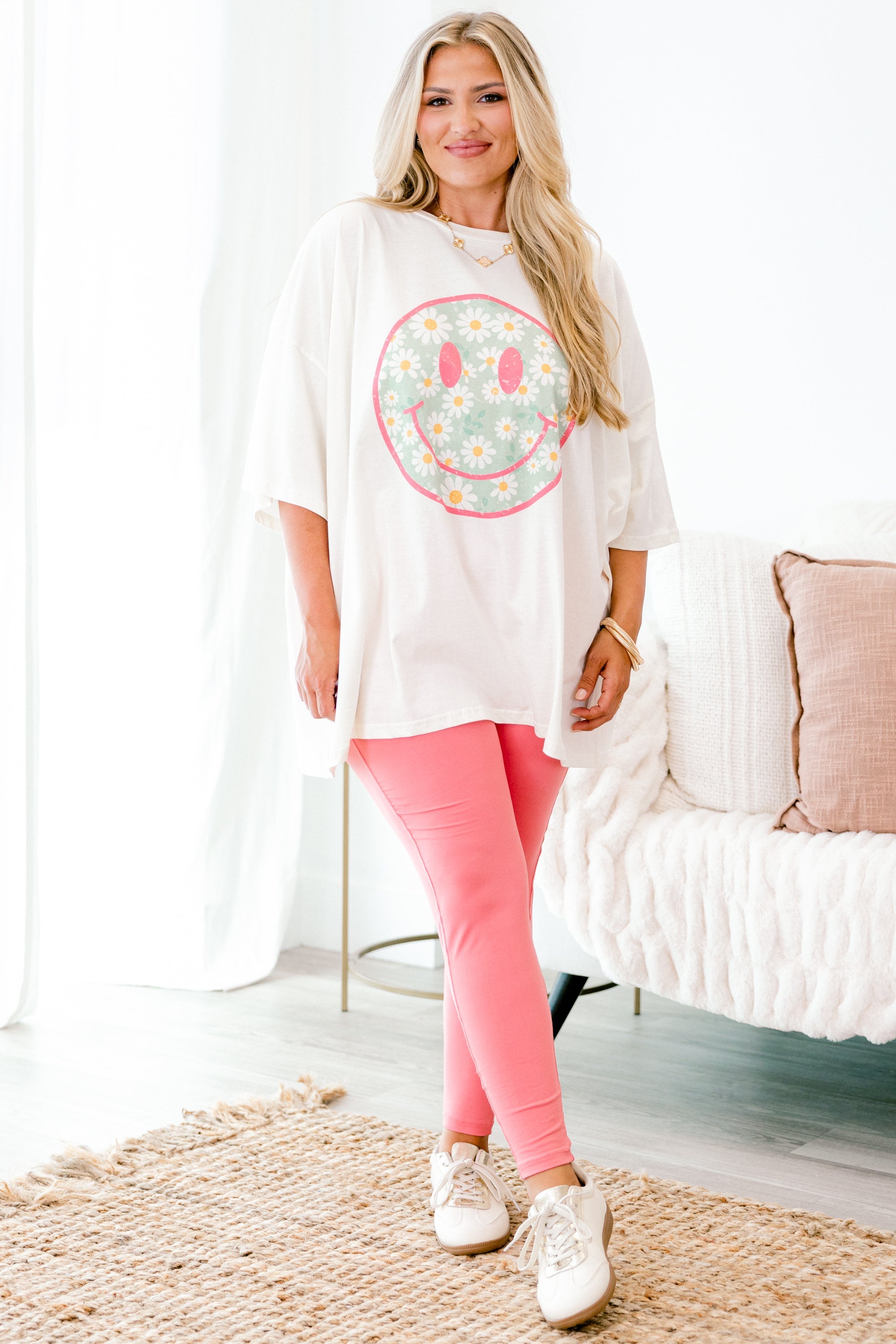Outrun Outlast Leggings, Desert Rose