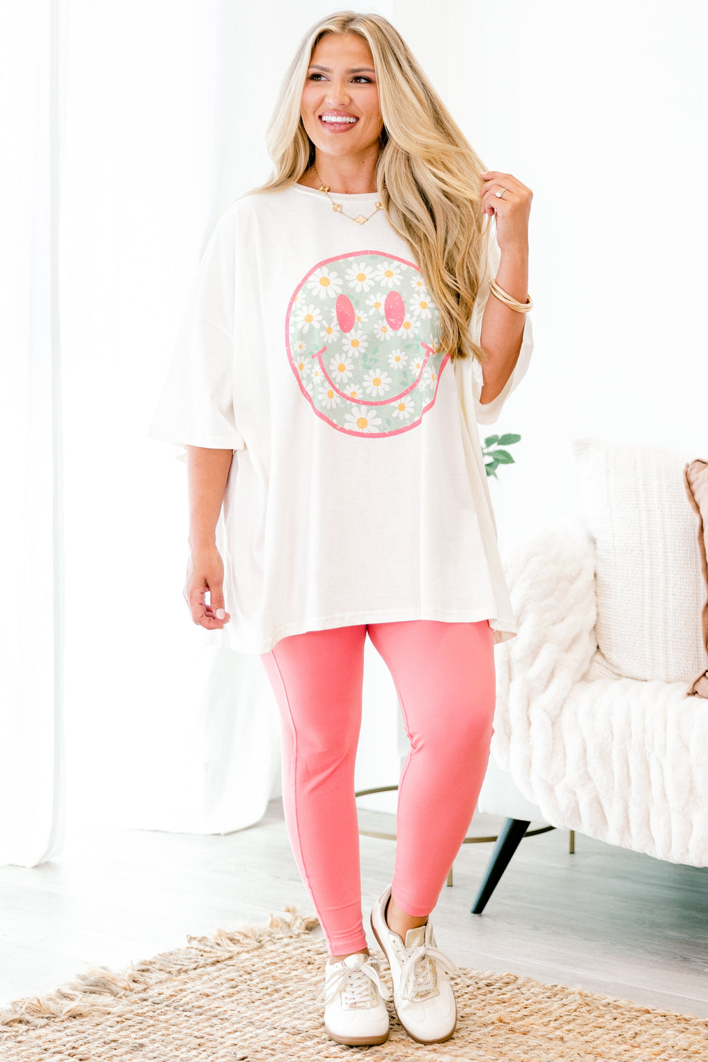 Outrun Outlast Leggings, Desert Rose