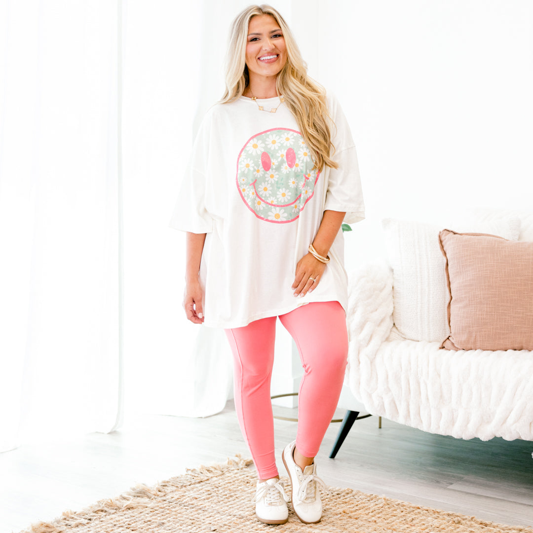 Outrun Outlast Leggings, Desert Rose