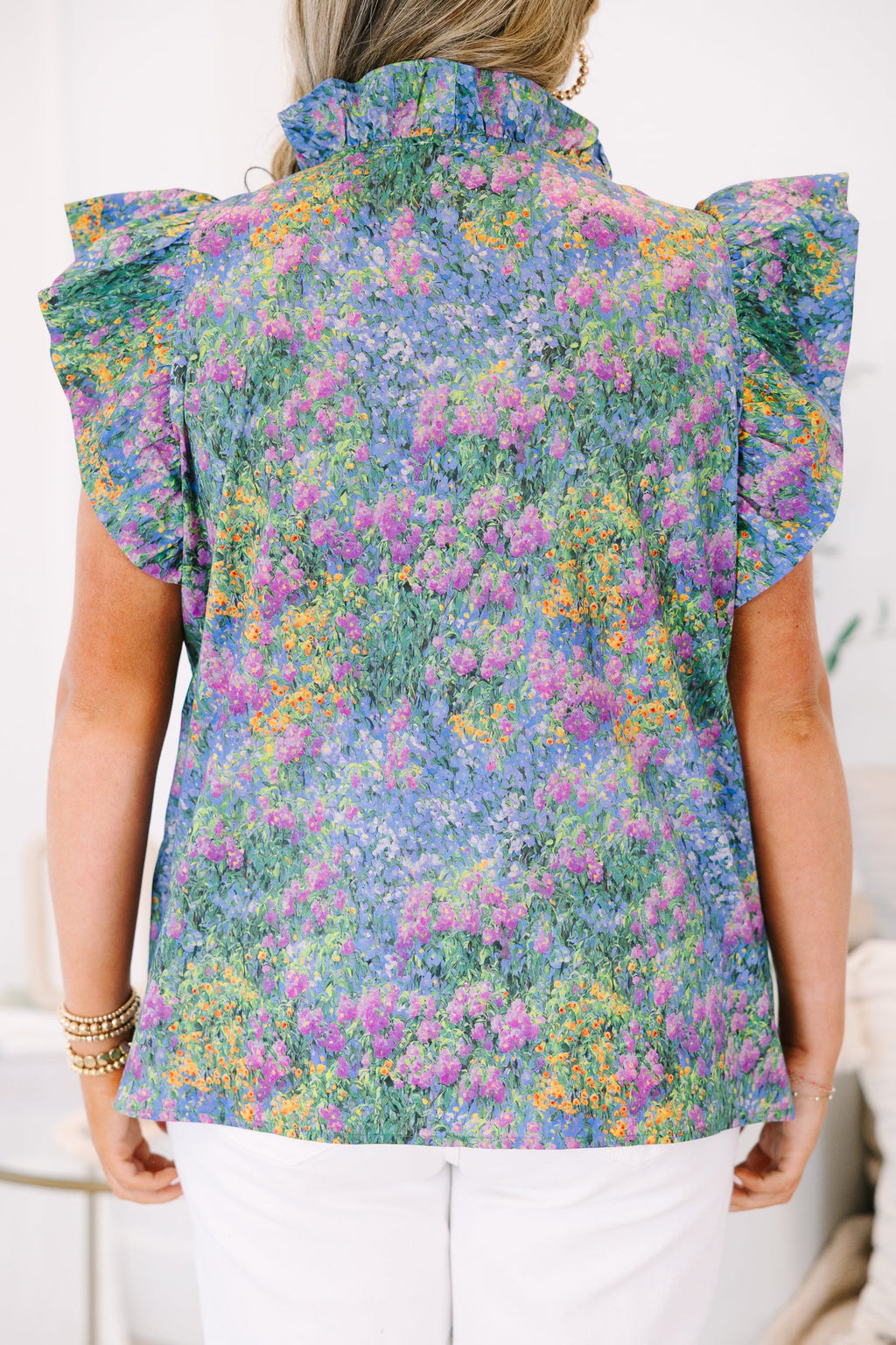 So In Love Top, Purple Multi