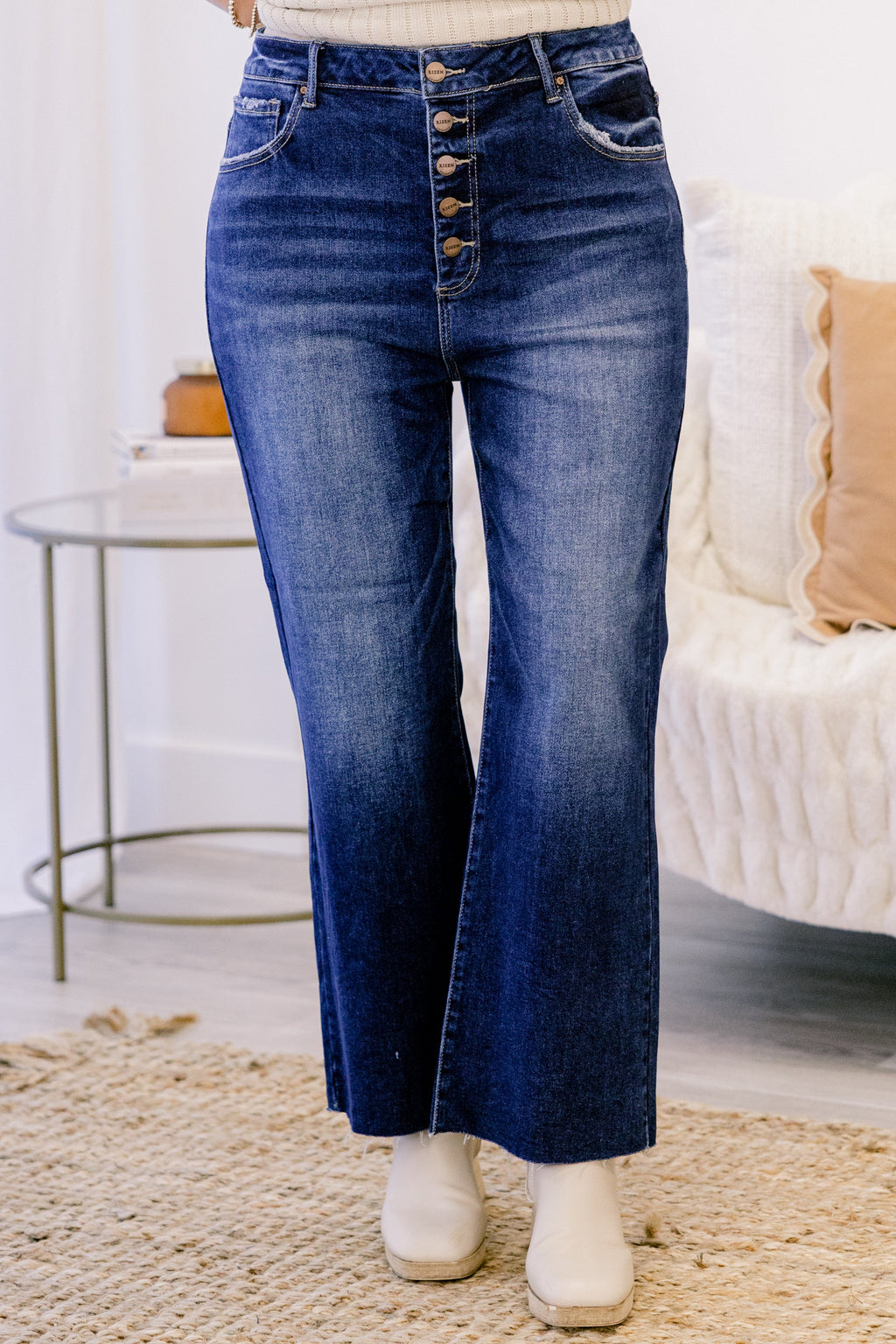 So Much To Say Jeans, Dark Wash