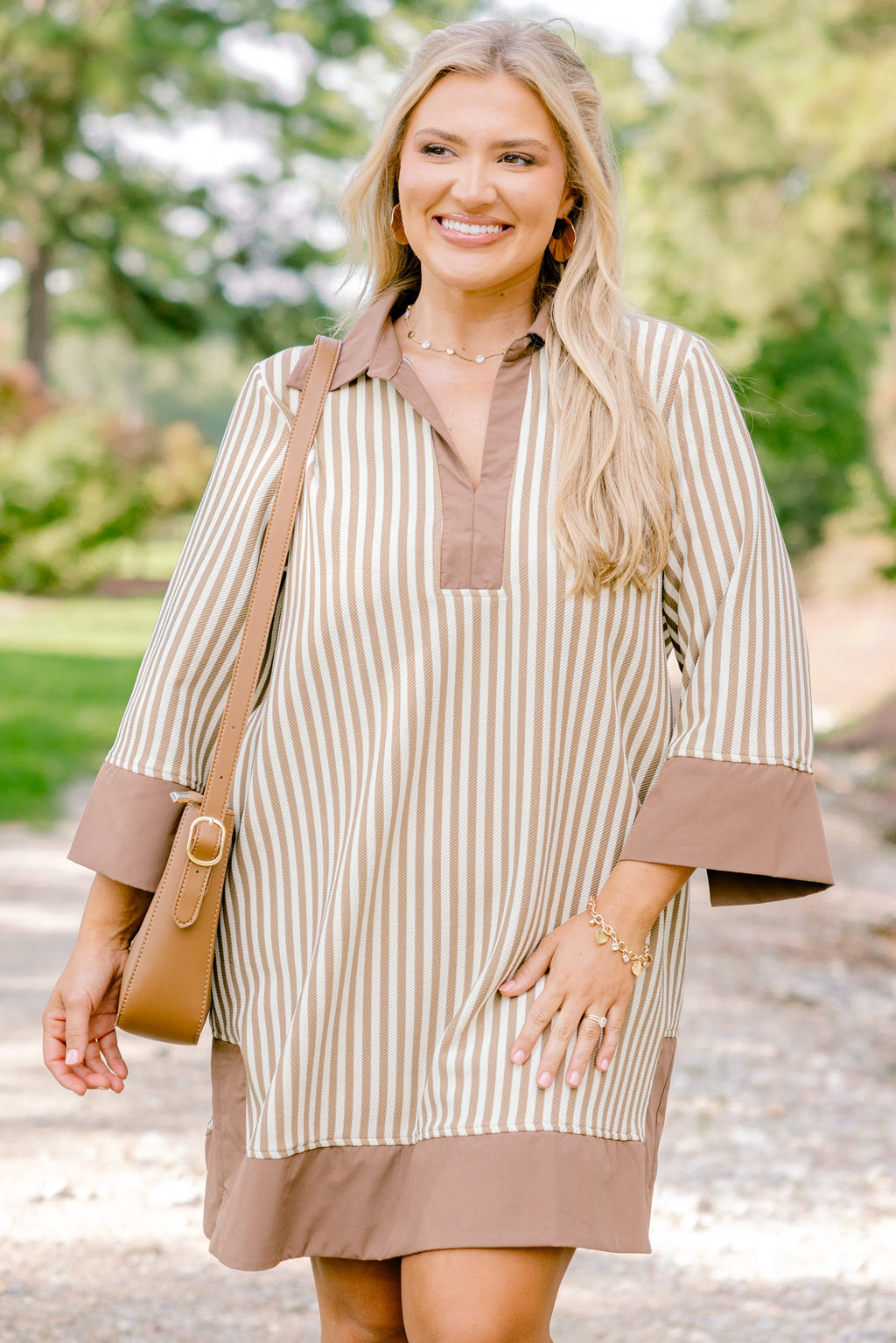 So Proud Dress, Brown