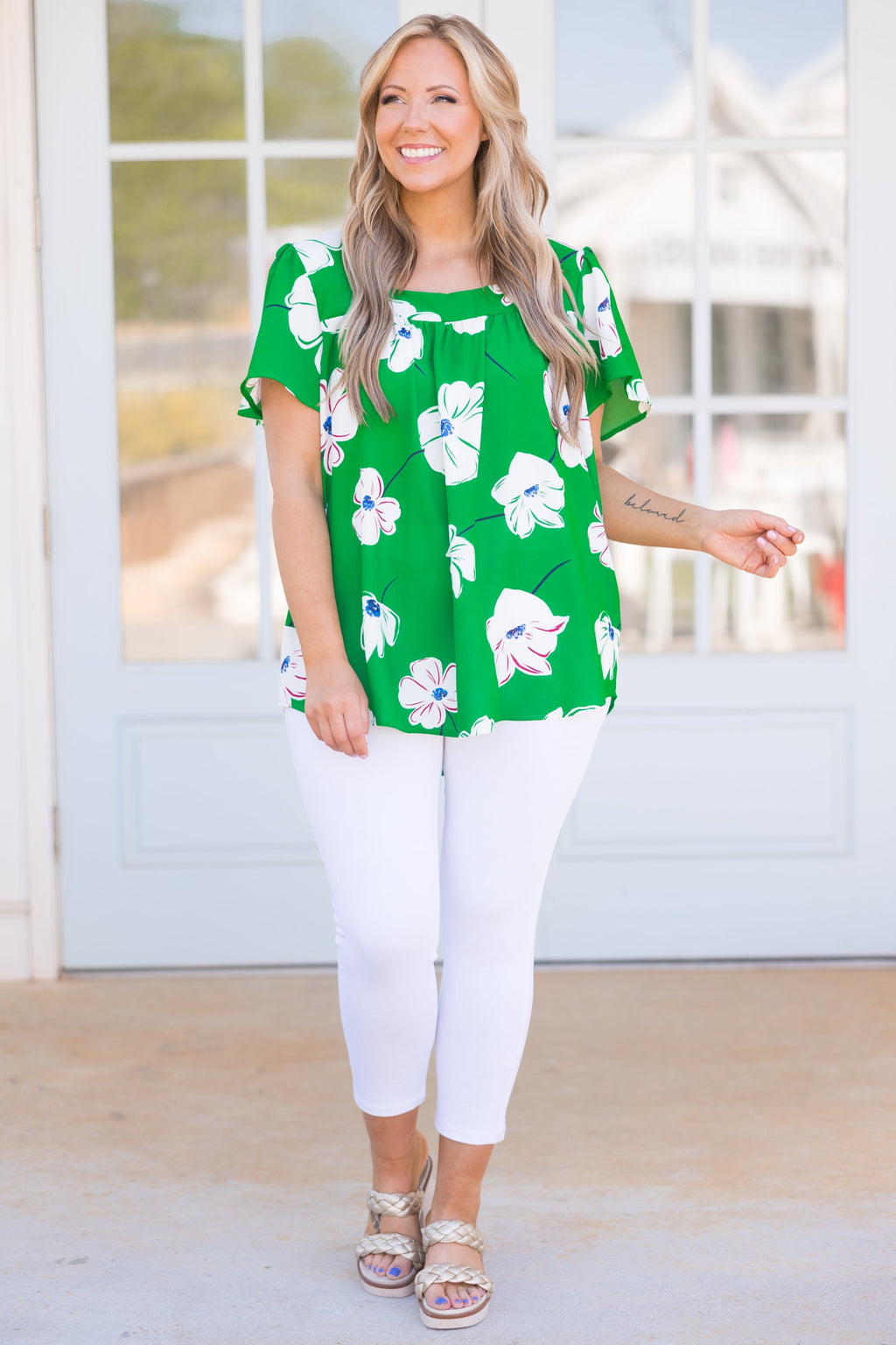 So Sensible Top, Kelly Green