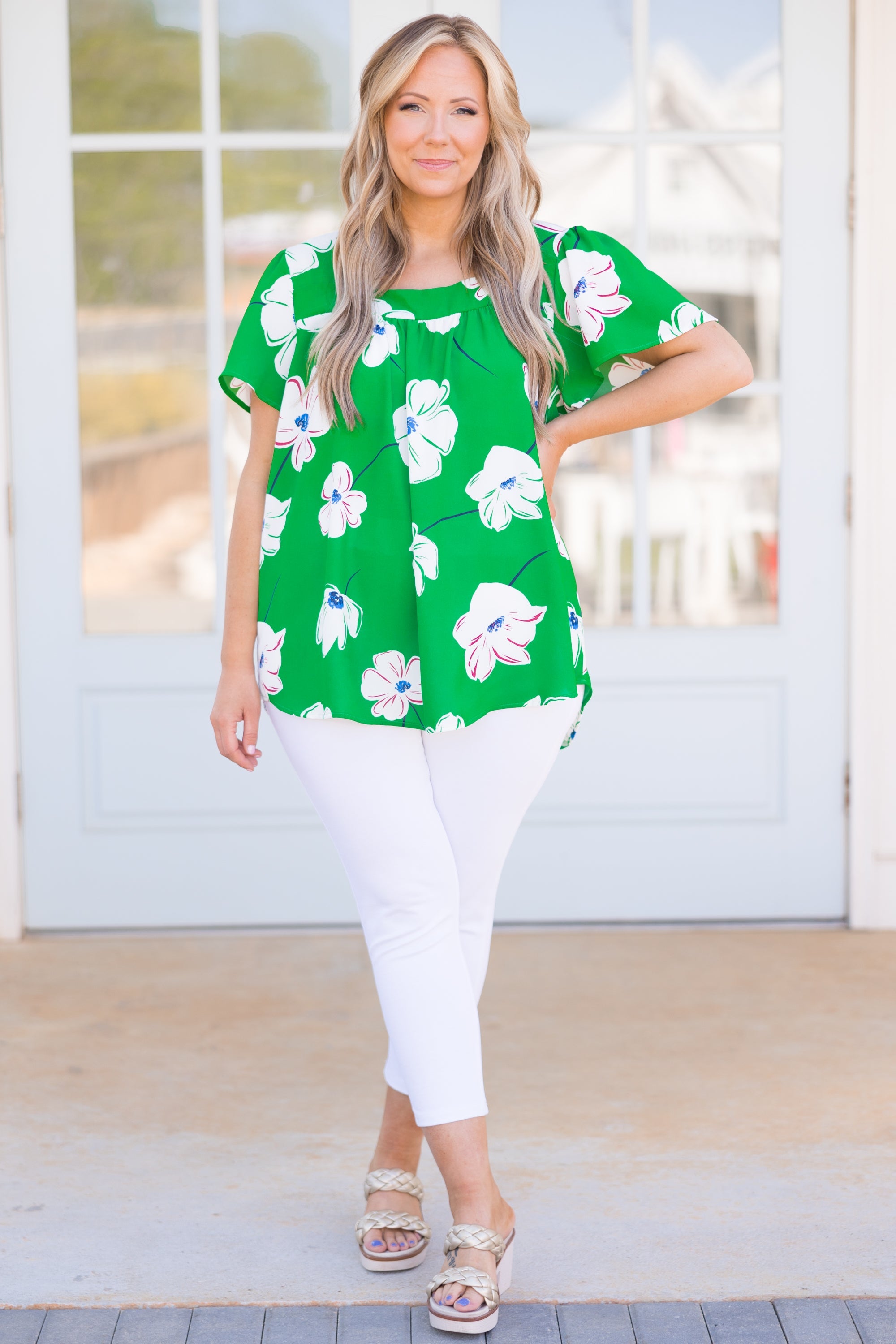 So Sensible Top, Kelly Green